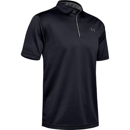 Under Armour Polo de Golf UA Tech para Hombre - XXL - Negro