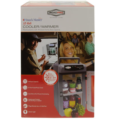RoadPro Coolers RP5653SF Snackmaster Refrigerador/Calentador
