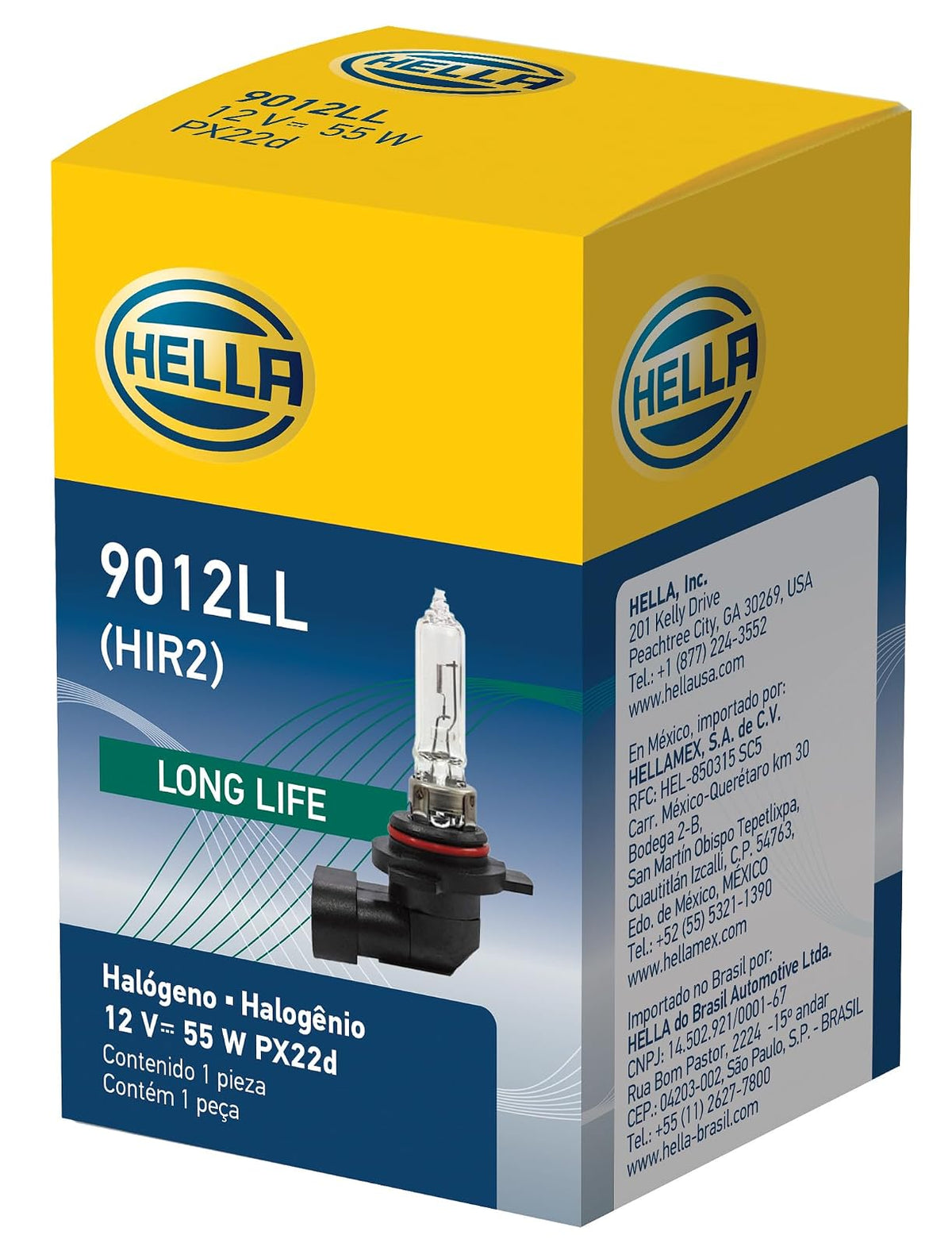 Hella - Foco 9012LL Long Life 55 vatios