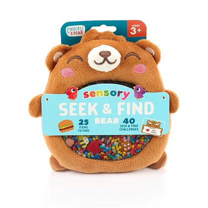 Chuckle & Roar - Oso sensorial de búsqueda del Tesoro