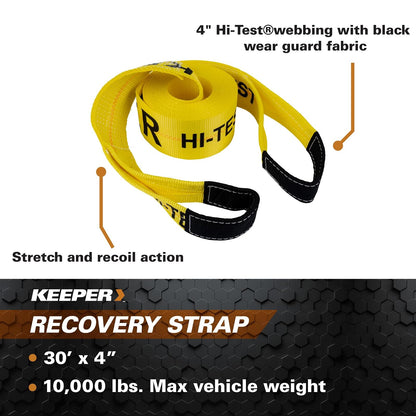 Keeper 02942 30' x 4" Recovery Strap