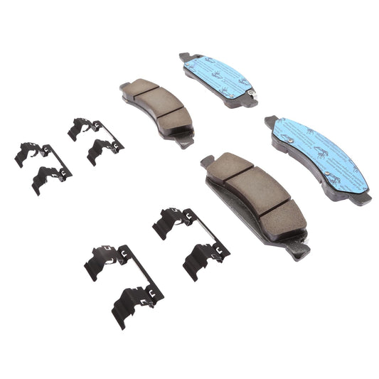 ACDelco Gold 17D1367CHF1 Kit de Pastillas de Freno de Disco Delantero de Cerámica
