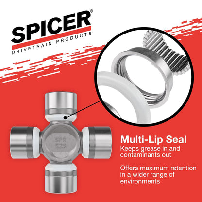 Spicer Kit de Juntas Universales Serie 1310, Negro 5-1310-1X