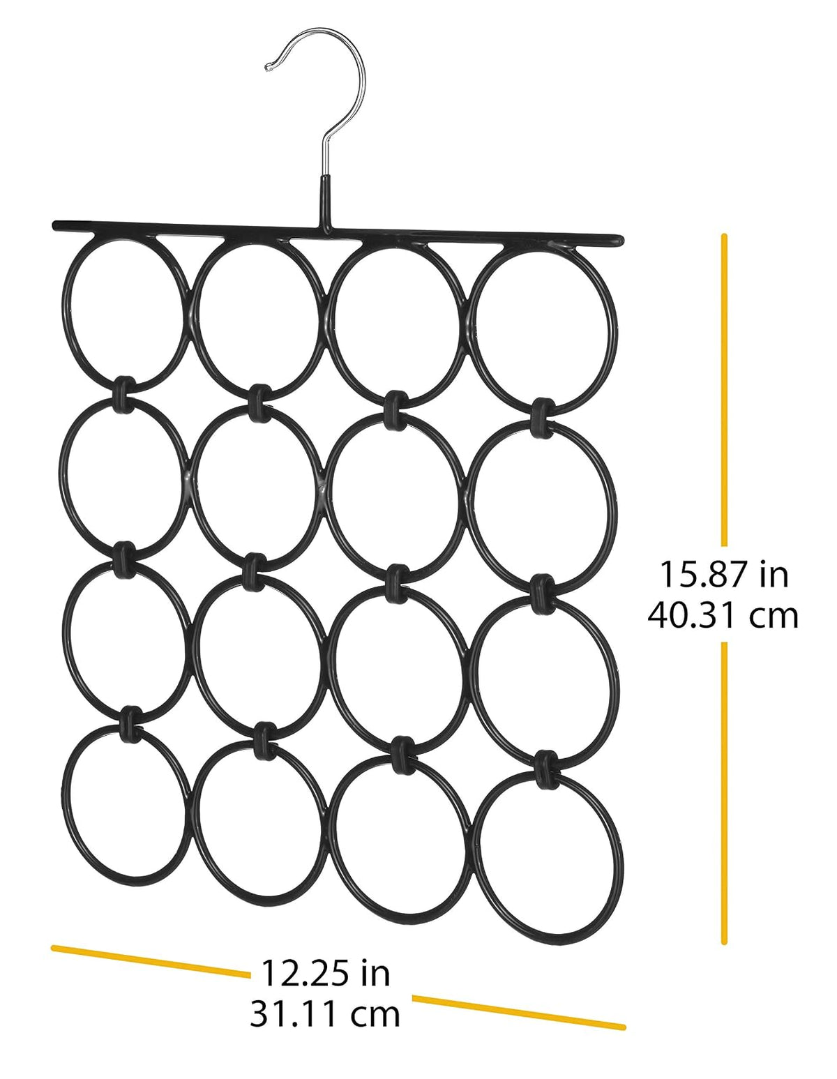 WHITMOR Folding Bufanda/Accesorio Colgador