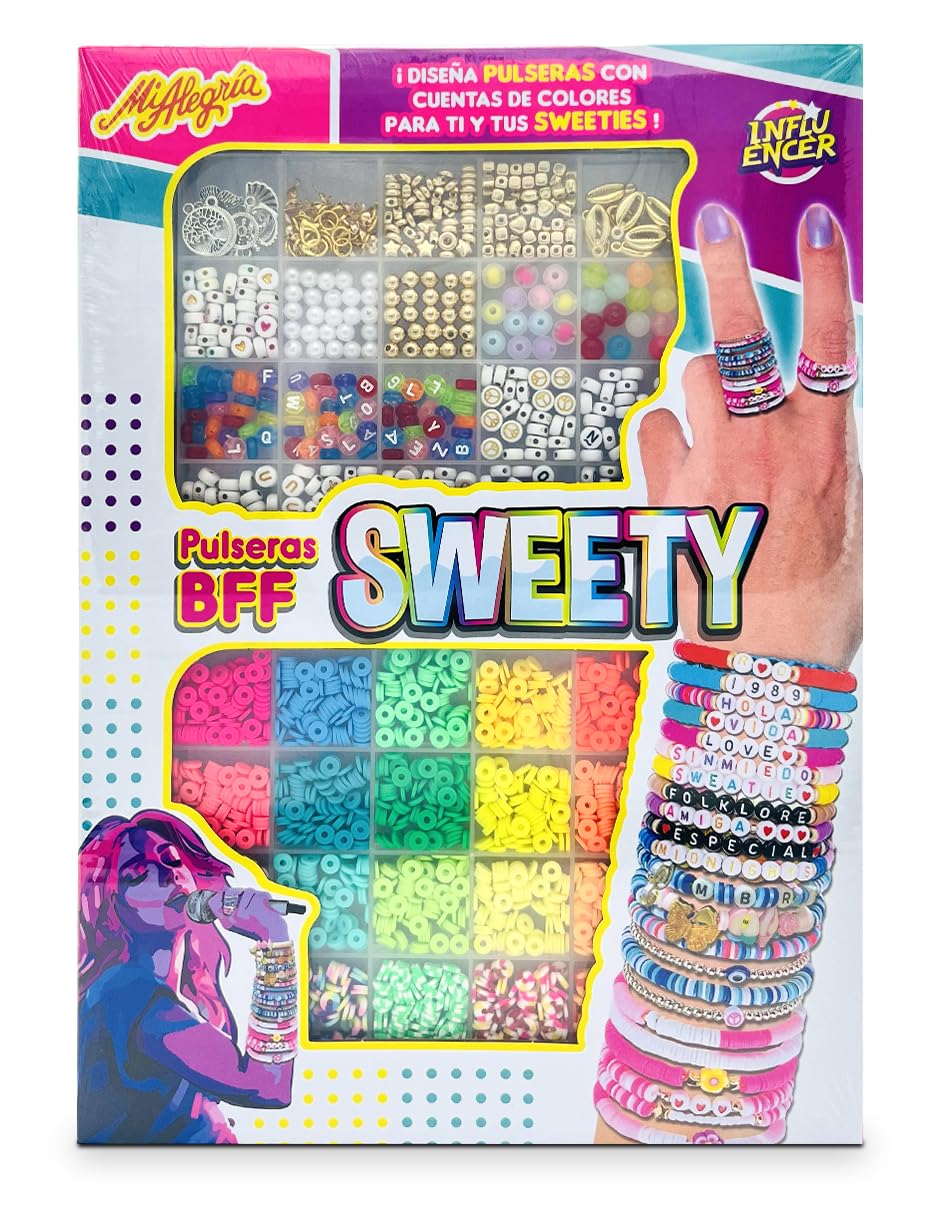 Mi Alegria Pulseras BFF - Sweety, Multicolor