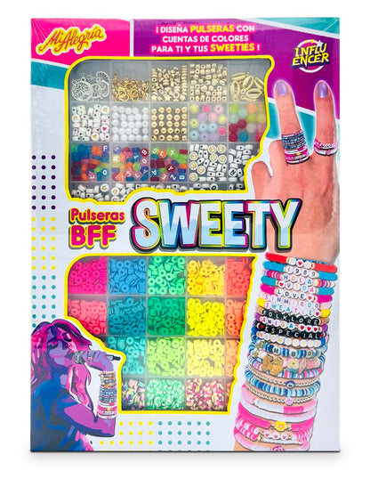 Mi Alegria Pulseras BFF - Sweety, Multicolor