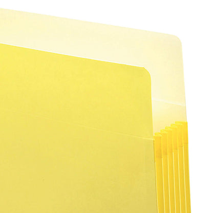 Smead bolsillo, carta, recto, 5.75-inch expansión, Amarillo, 10 por caja (73243)