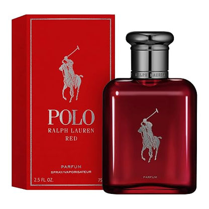 Ralph Lauren Polo Red Le Parfum - Perfume para Hombre, Fragancia Intensa y Poderosa con Notas de Absenta, Orris y Fondo Amaderado de Cedro, Estilo Libre, Masculino y Sofisticado, 75 ml