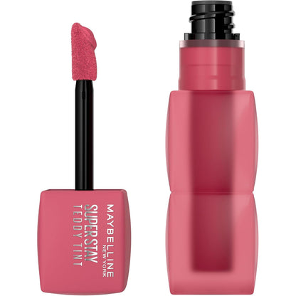 Maybelline Super Stay Teddy Tint Tinta para Labios Mate, 5 ml - Tono Tint Endgame