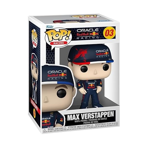 Funko Pop! Vinyl: Formula 1- MAX Verstappen - Red Bull F1 - Figura de Vinilo Coleccionable - Idea de Regalo - Mercancia Oficial - Juguetes para Niños y Adultos - Sports Fans