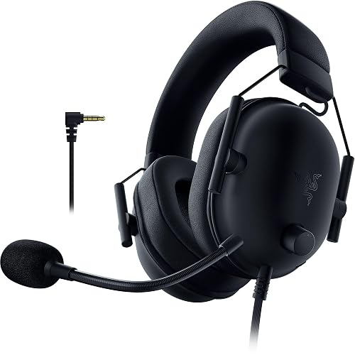 Razer V2 X Auriculares para Xbox: Diafragmas de 50mm - Micrófono Cardioide - Ligero - Almohadillas Aislantes de Ruido - para Xbox Series X, Series S, PS5, PC, 3.5mm - Negro