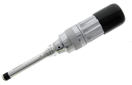 Ideal Electrical 35-936 Kit de destornilladores de torsión [7 piezas] – 0 a 36 libras. Destornillador de torsión ajustable con puntas Phillips, planas y cuadradas. Juego de brocas de destornillador