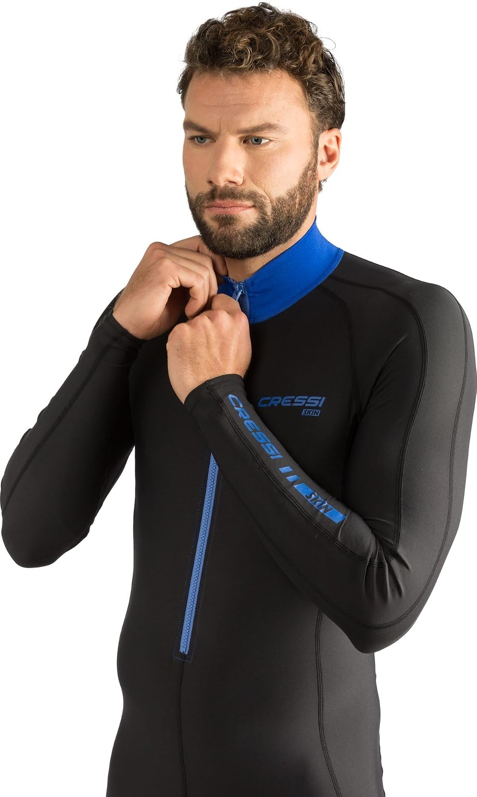 Cressi Skin - Traje Completo versátil para Adultos para Deportes acuáticos, Calidez y protección Solar