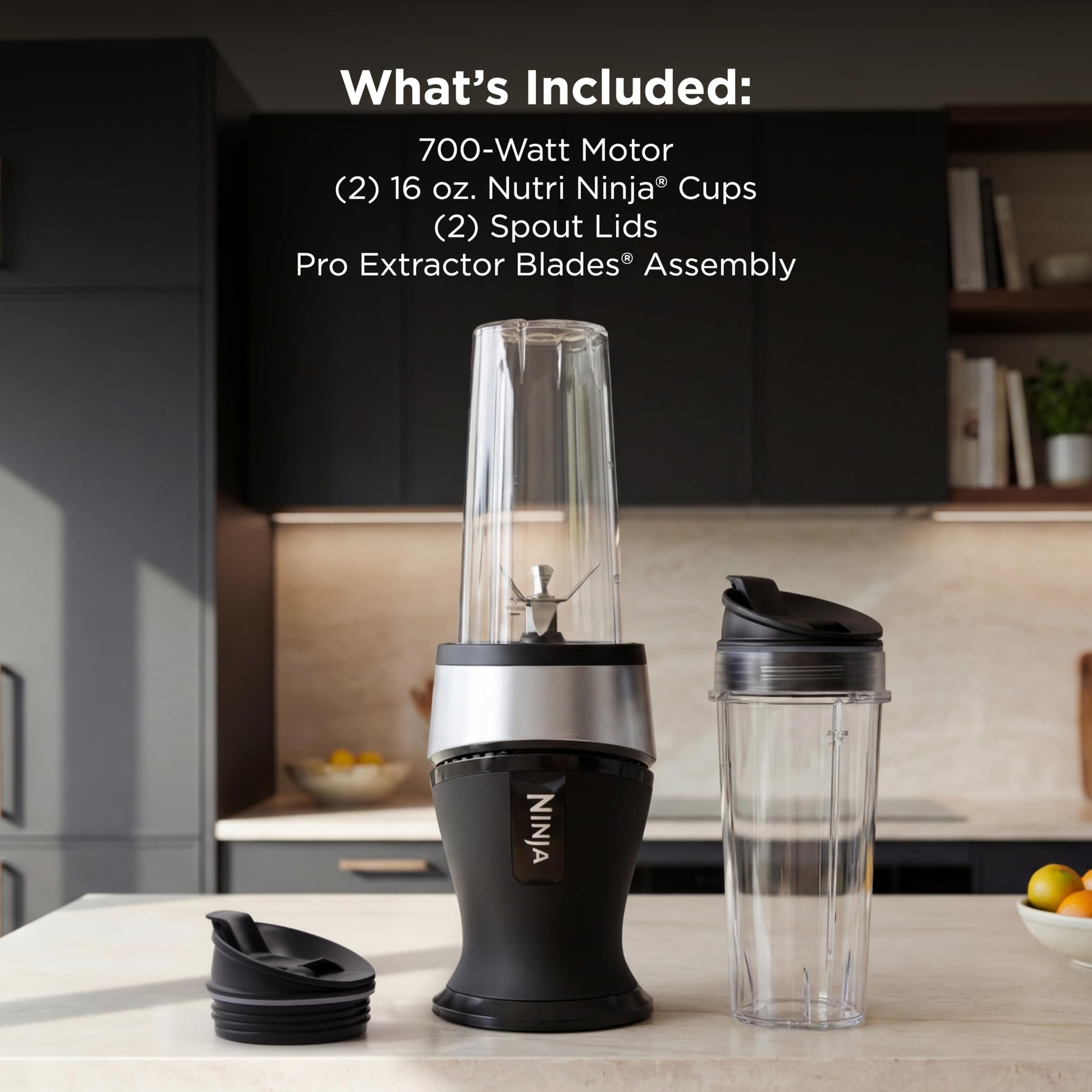 Ninja - Extractor de nutrientes con 2 vasos de 473 ml | QB3001SS