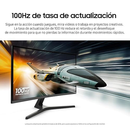 Samsung Monitor Curvo 27 Pulgadas Essential S3, S39GD, FHD, 100Hz