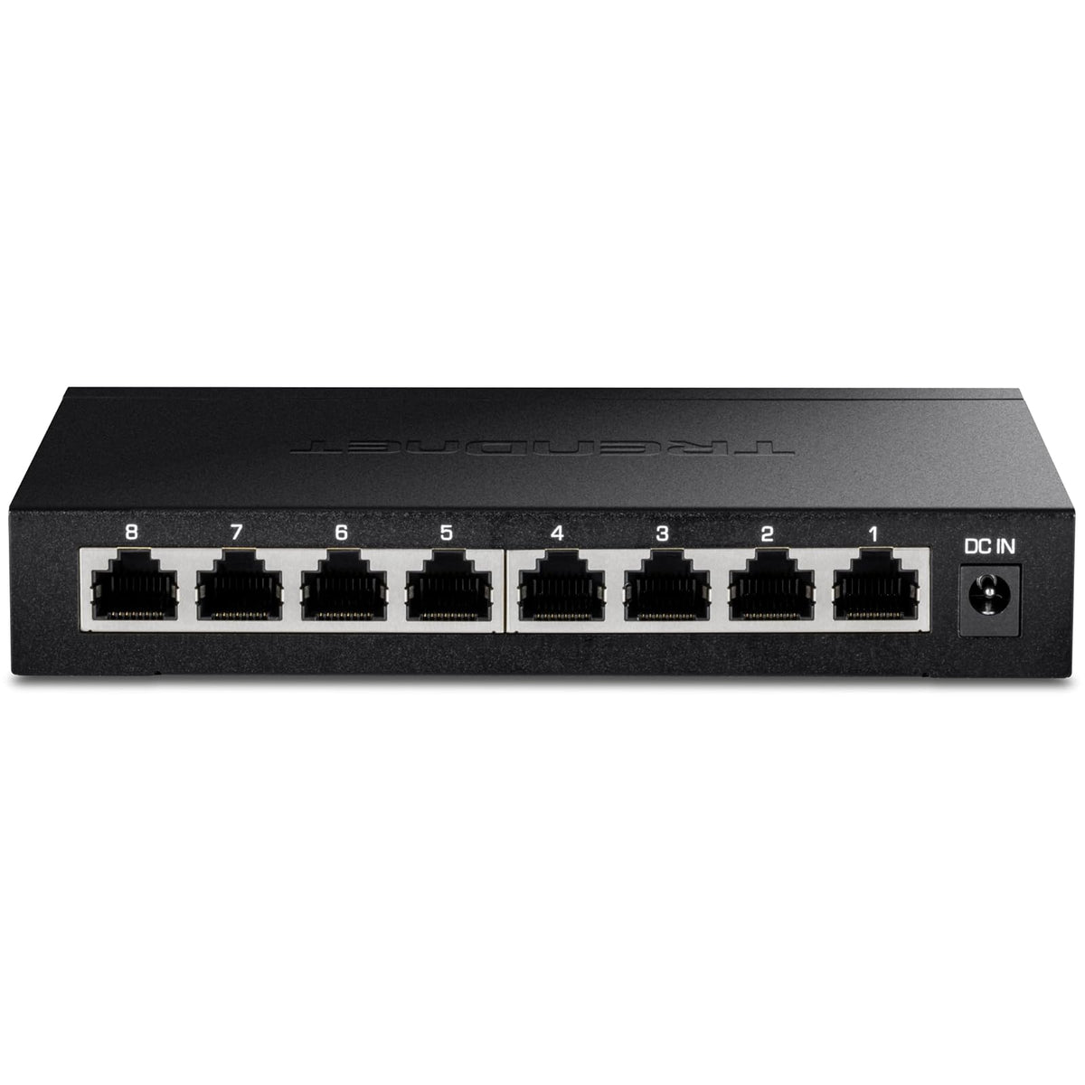 TRENDnet Switch Gamer 2.5G no Administrado de 8 Puertos TEG-S380, Capacidad 40Gbps, Compatible NDAA/TAA, Sin Ventilador
