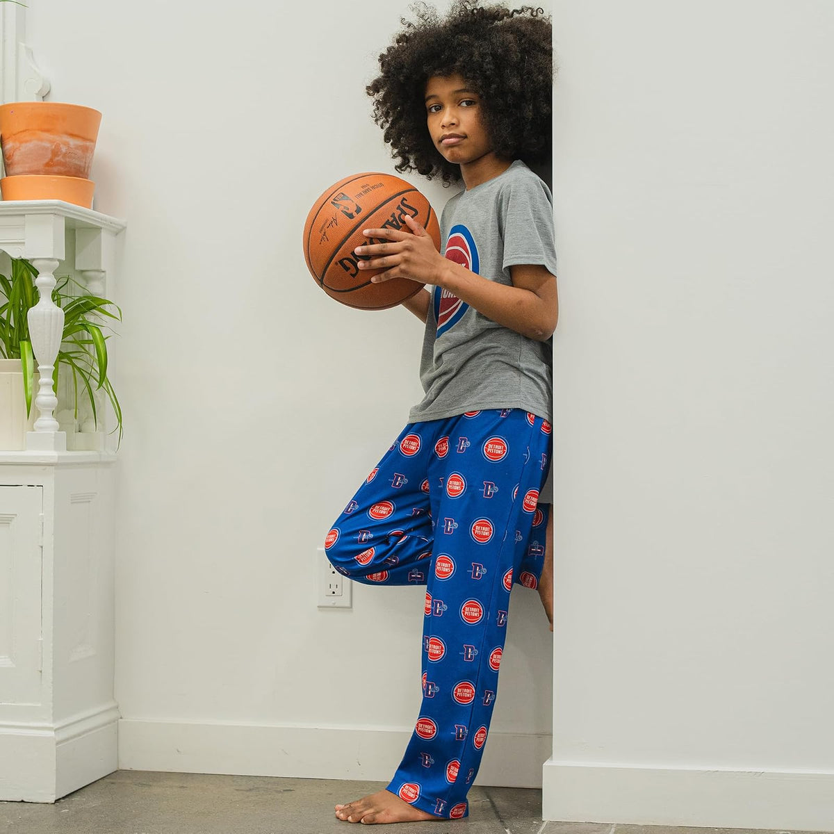 Ultra Game Youth NBA - Conjunto Oficial de 2 Piezas de Pijama y Playera