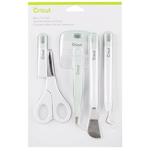 Cricut Basic Tool Set - Juego de Herramientas de Precisión de 5 Piezas