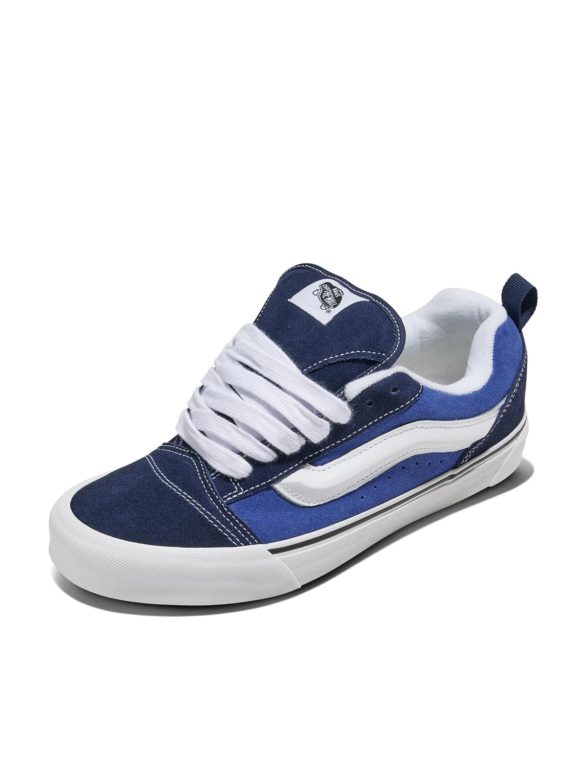 Vans Knu Skool Tenis Retro para Mujer - 25.5 cm - azul marino, blanco, (Navy - True White)