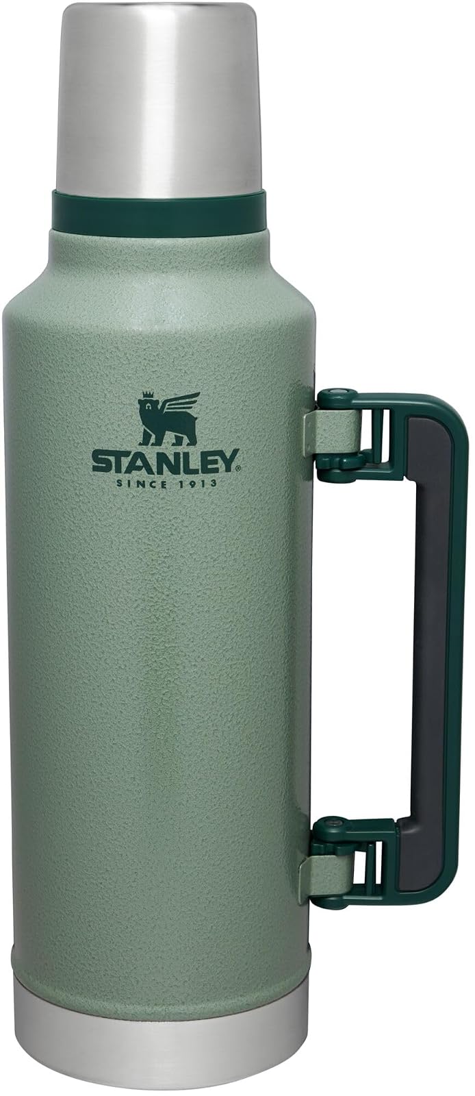 Stanley Classic Termo Boca Ancha Acero Inoxidable 18/8, 1.9 L - 2.0 Qt (Nuevo) - Carbón