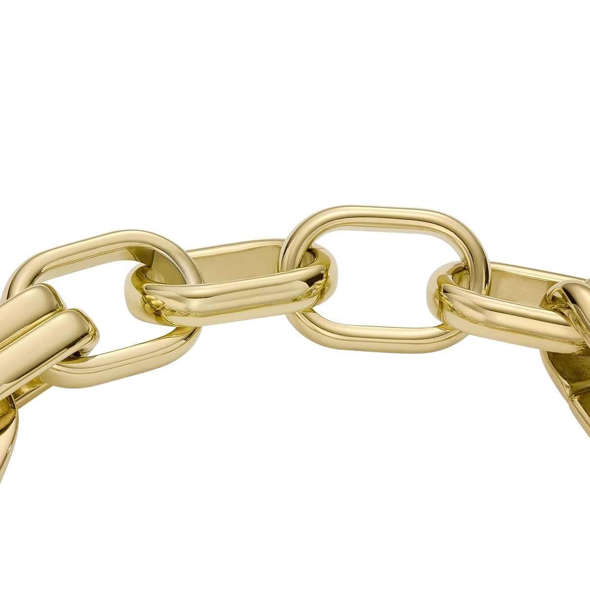 Fossil Pulsera jf04573710 heritage de acero inoxidable en color dorado para dama