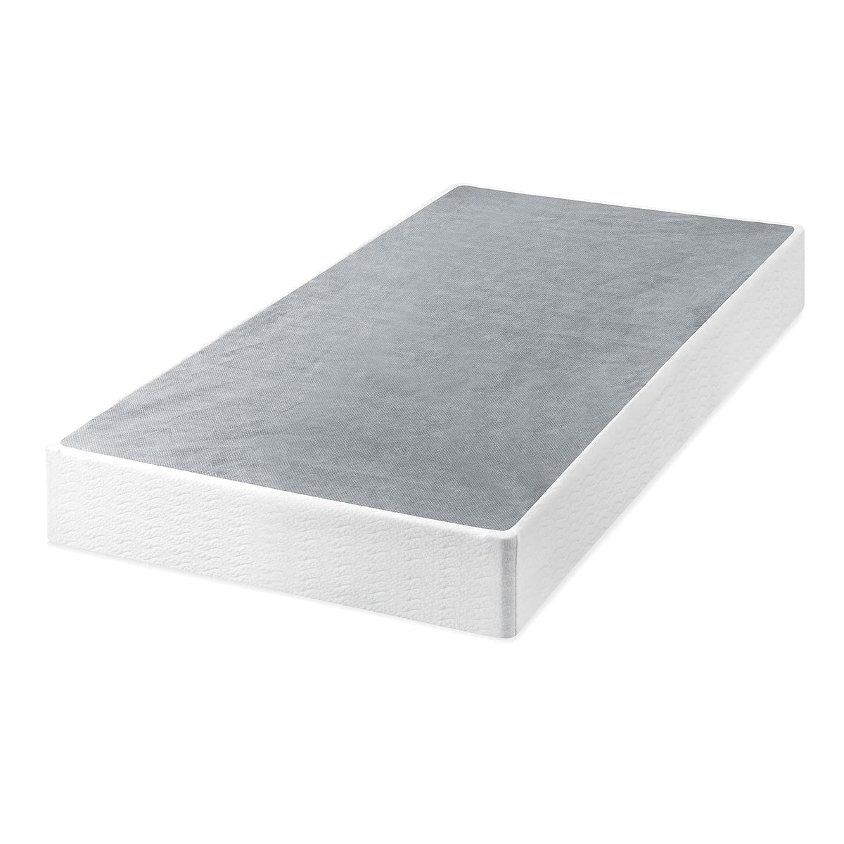 Zinus Base de Cama Smart BoxSpring de Ensamblaje Rápido, Gris - Individual - Nuevo - actualizado con montaje rápido