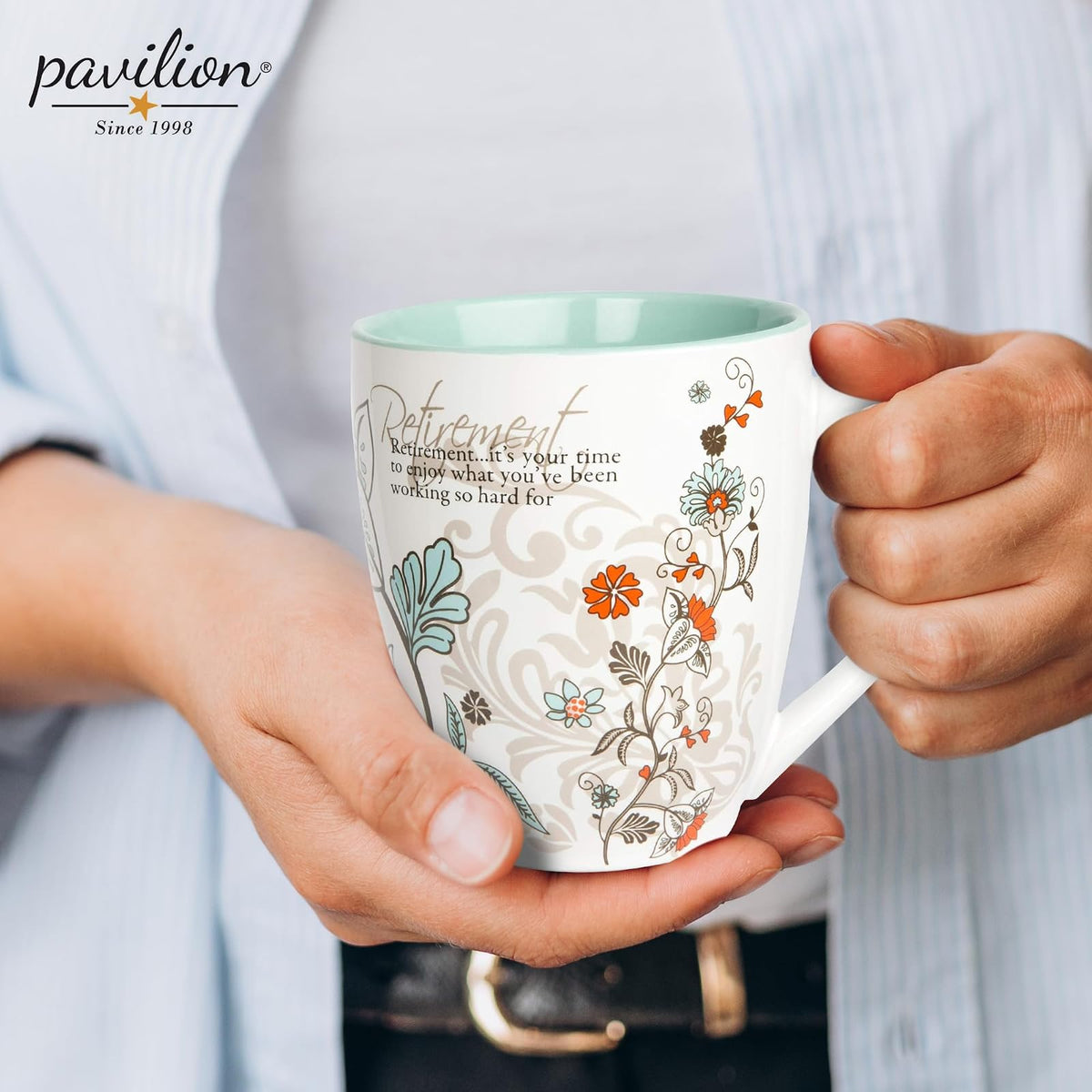 Pavilion Mark My Words - Taza de jubilación (567 ml, 10,16 cm)