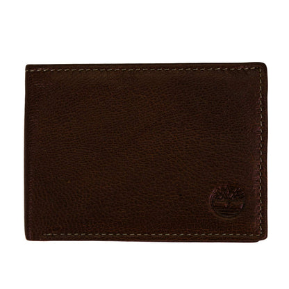 Timberland Cartera RFID de Piel para Hombre - Marrón oscuro