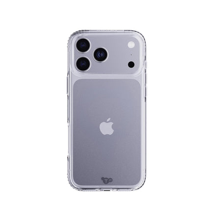 Tech21 EvoClear Funda para iPhone 17 Pro MAX - Transparente | Funda Protectora Delgada | Protección contra Impactos | Compatible con Carga inalámbrica