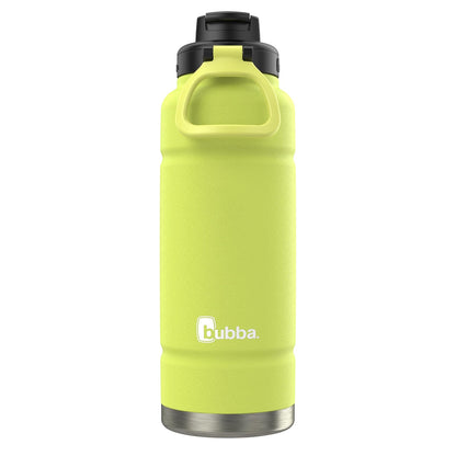Bubba Botella de Agua Acero Inoxidable 709 ml Verde Neon con Popote Trailblazer A prueba de Fugas con Popote