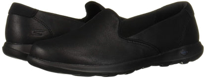 Skechers Go Walk Lite - Queenly Mocasín para Mujer | Paseo casual, amortiguación 5GEN, tapete Goga refrigerado por aire, lavable a máquina, vegano