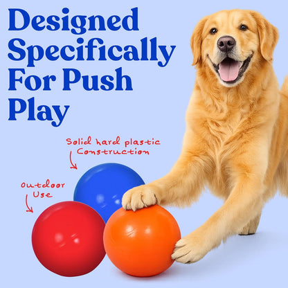 Virtually Indestructible Best Ball for Dogs, 4.5 Pulgadas, los Colores Pueden Variar
