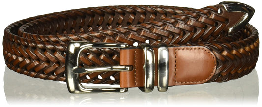 Perry Ellis Cinturón trenzado portafolio Cinturón para Hombre