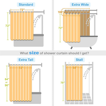 Madison Park MP70-2319 Shower Curtain, Coral