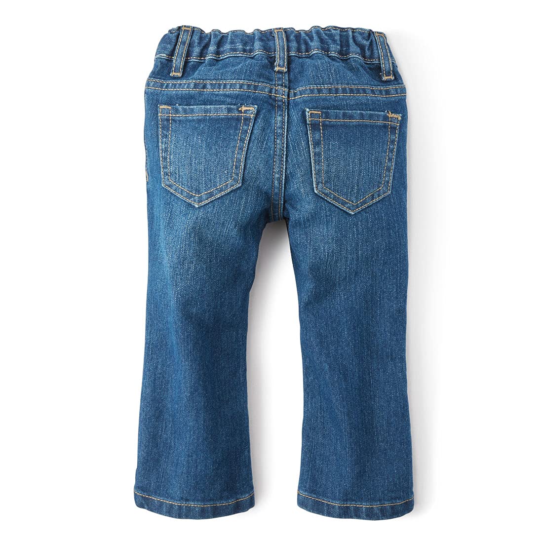 The Children's Place - Pantalones de Mezclilla básicos para niñas pequeñas