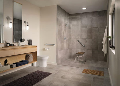 Moen Genta LX - Toallero de Mano Moderno Chapado en Cromo de 6.8 Pulgadas de Longitud para baño o Cocina, BH3886CH