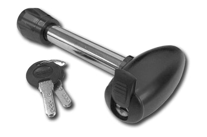 MaxxHaul 70367: 5/8" Forged Steel Rotating Hitch Lock with Anodized Aluminum Locking Head