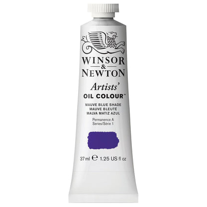 Winsor & Newton Artists' Oil Colour Pintura al Óleo Profesional, 37 ml - Tubo de 1.2 onzas - Morado (Mauve Blue Shade)