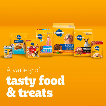 Pedigree Choice Cuts Sobres para Perro Adulto Sabores: Filet Mignon, Beef, Noodles & Vegetables, Hickory Smoked Chicken 30 Piezas 100g c/u