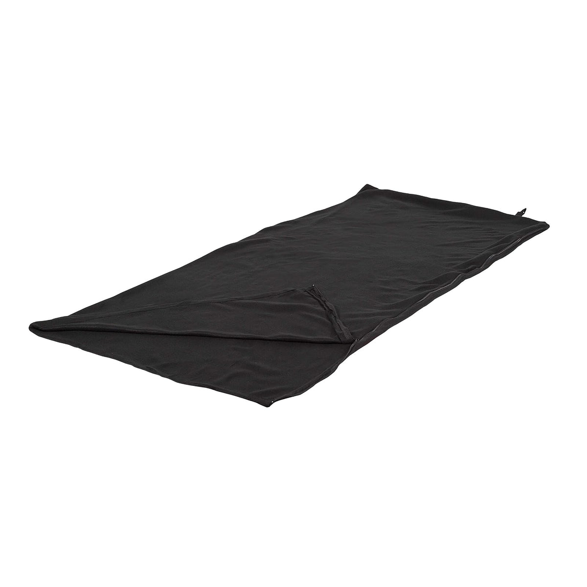 Stansport - Saco de Dormir de Forro Polar - Negro -