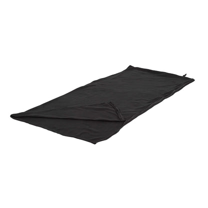 Stansport - Saco de Dormir de Forro Polar - Negro -