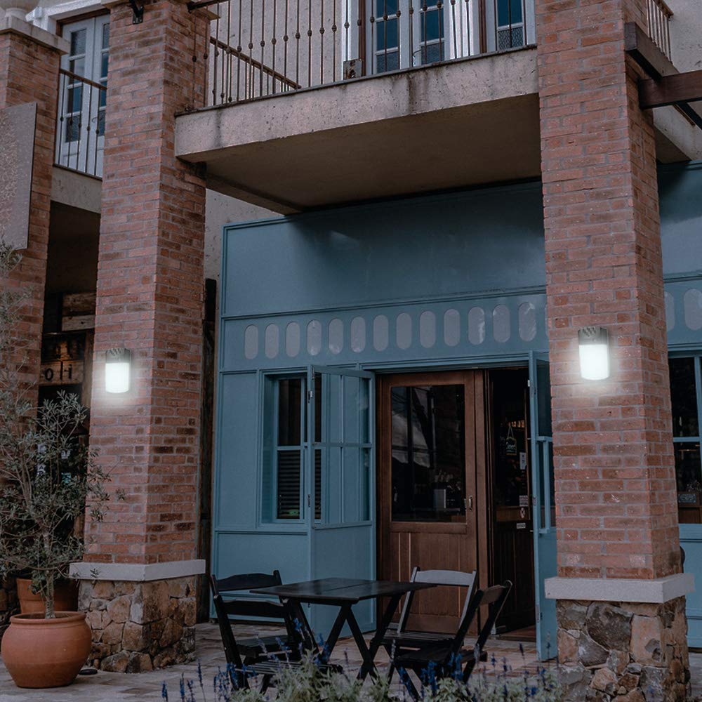 Tecnolite - Lámpara Suburbana LED con Fotocelda 47 W, Luz de Día, IP54, Exteriores, No atenuable, LED integrado
