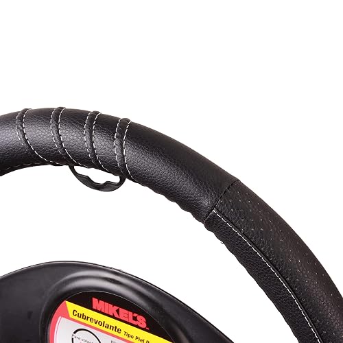 Mikel's CU-PD Cubrevolante Deportivo Universal de Piel Color Negro