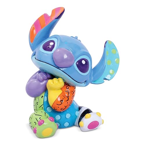 Enesco Disney by Britto Lilo and Stitch Figura en Miniatura, 9 cm, Multicolor