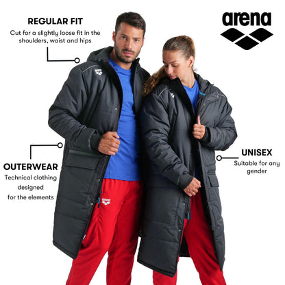Arena Parka Team Solid ParkaUnisex adulto