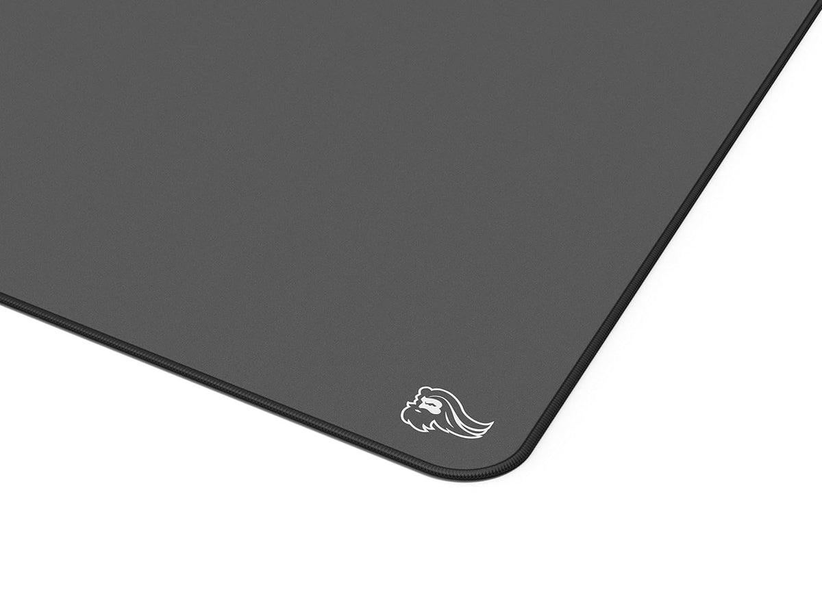 GLORIOUS PC Gaming Race Alfombrilla de ratón Elements - Alfombrilla de ratón de Tela Flexible con infusión de Vidrio Extra Grande para Juegos de Velocidad - 15"x17" Hielo