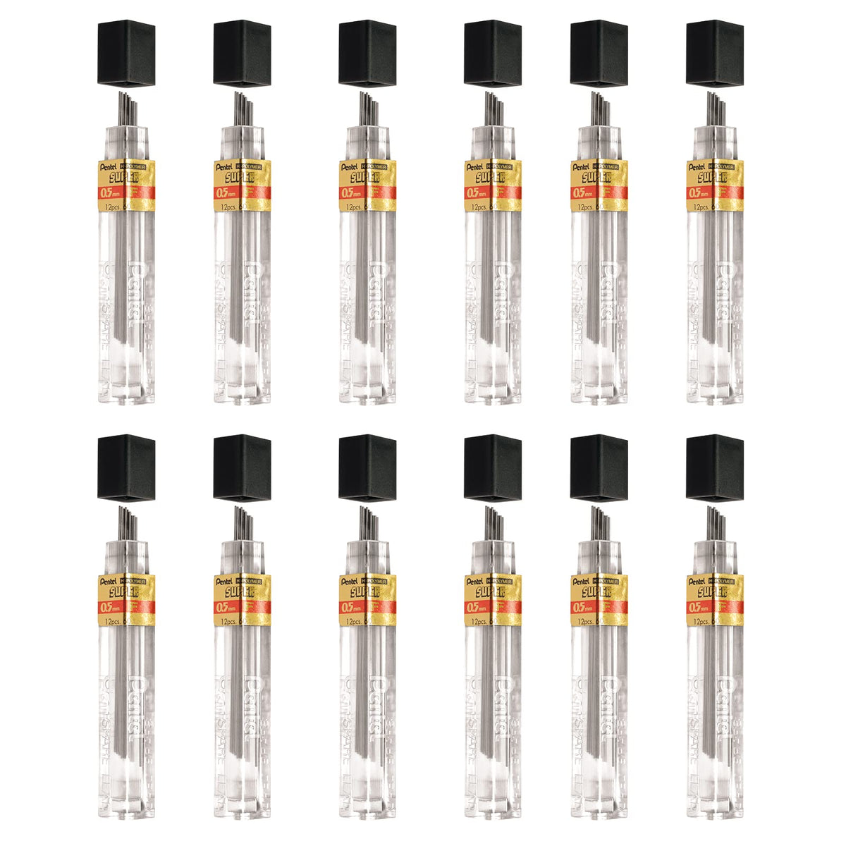 Pentel Minas de Repuesto para Portaminas 0.5 mm - Pentel de México C505-F