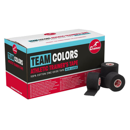 Cramer Team Cinta atlética de Colores, 3,8 cm, Caja con 32 Rollos, Varios Colores