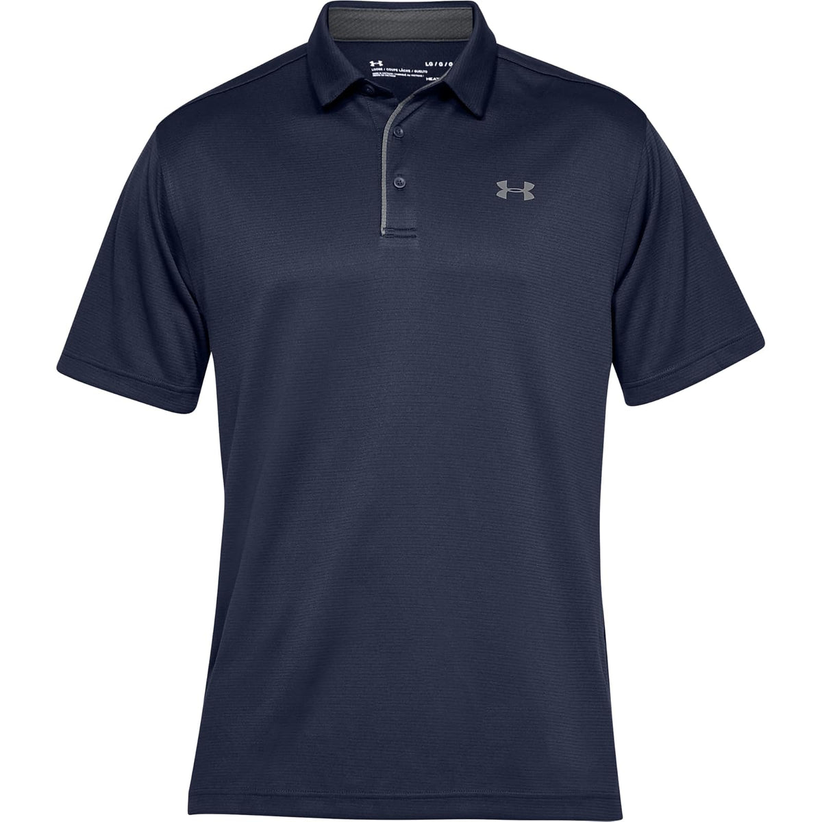 Under Armour Polo de Golf UA Tech para Hombre - XXL - Azul Marino