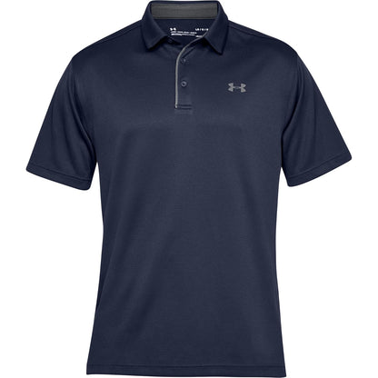 Under Armour Polo de Golf UA Tech para Hombre - XXL - Azul Marino